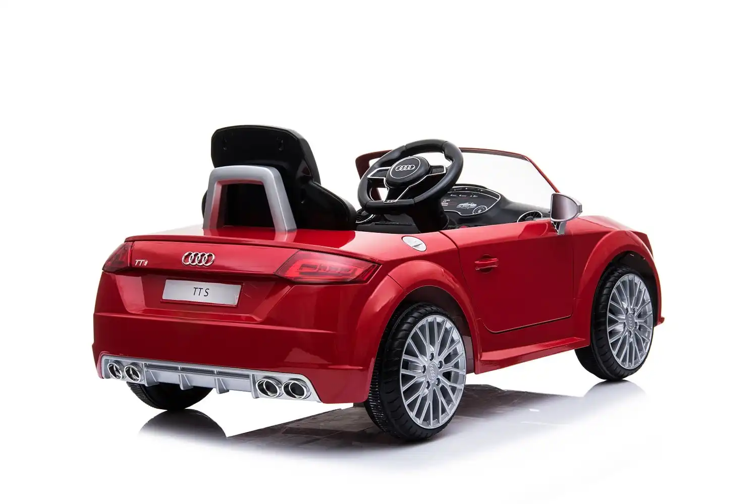 Auto Macchina Elettrica Audi TT RS Rossa 12V Per Bambini Con Telecomando e Mp3