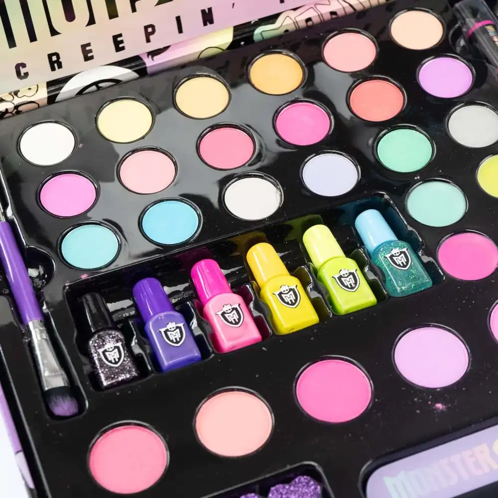 Monster High Make Up Case Valigetta Trucchi per Bambini con Specchio Eta' 5+