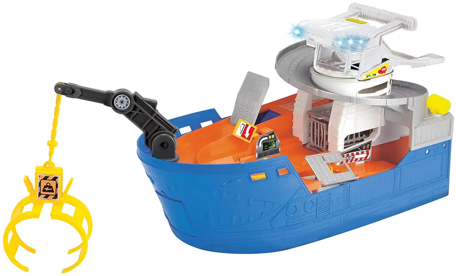 Dickie Summer Shark Attack Nave Lunga 50 cm con Luci e Suoni Gioco Bambini