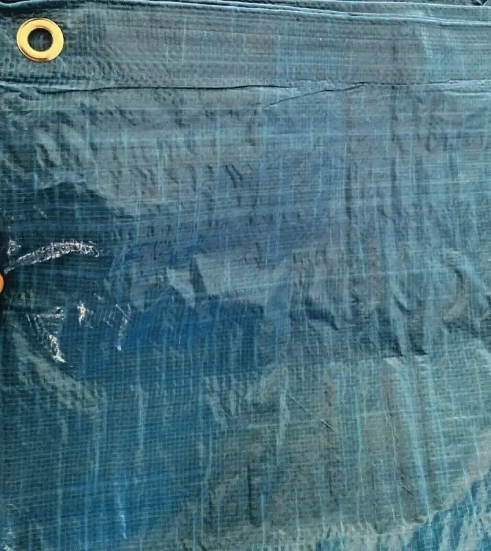 Telo Telone Copritutto in Pvc Impermeabile Con Occhielli 30M (5mX6m) 100/110 gr
