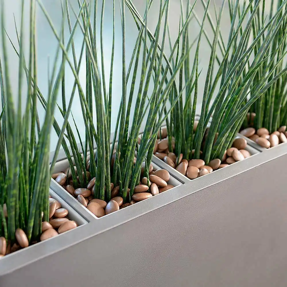 Re-Pebbles Confezione da 50 Sassi Decorativi Brown 50x25cm in Plastica Riciclata