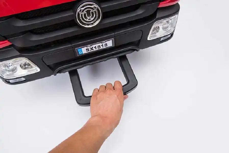 Camion dei Pompieri 12V Elettrico Per Bambini Con Luci Suoni e Sirena Ruote Led