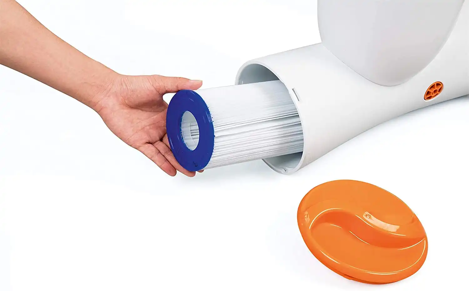 Pompa Filtraggio filtro a cartuccia skimmer skimatic piscina fuori terra 3.974 L
