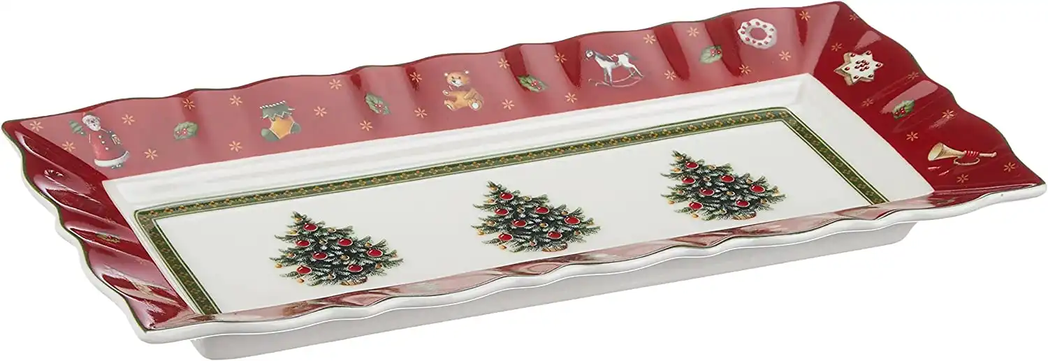 Villeroy & Boch Toy's Delight Set da 4pz con Ciotoline e Vassoio Natale