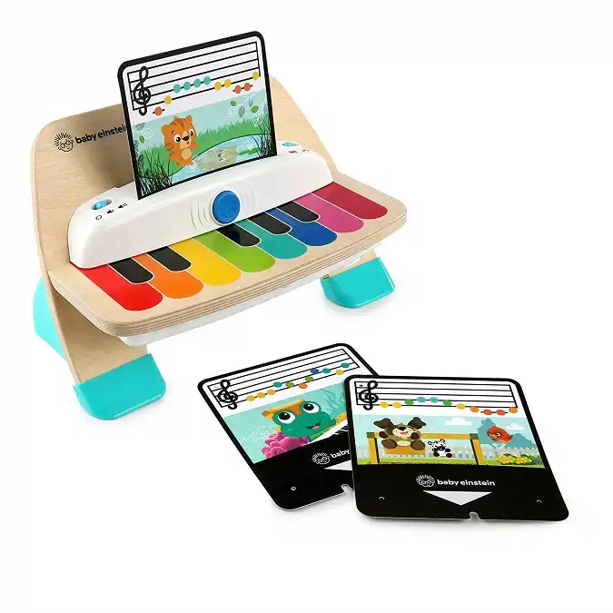 Pianoforte in Legno Touch con Spartiti per Musica Melodie Controllo del Volume