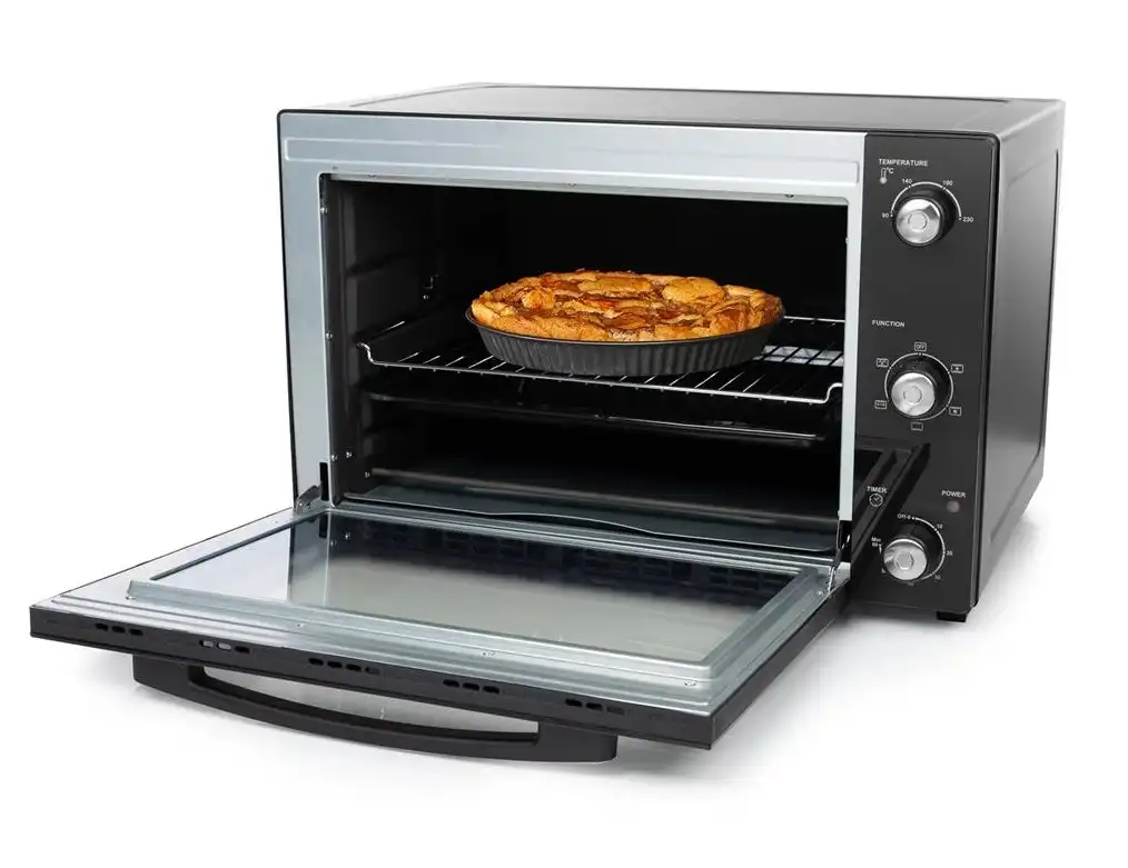 Forno a convezione DeLuxe Elettrico Ventilato 55Litri 90-230 Gradi 2000W