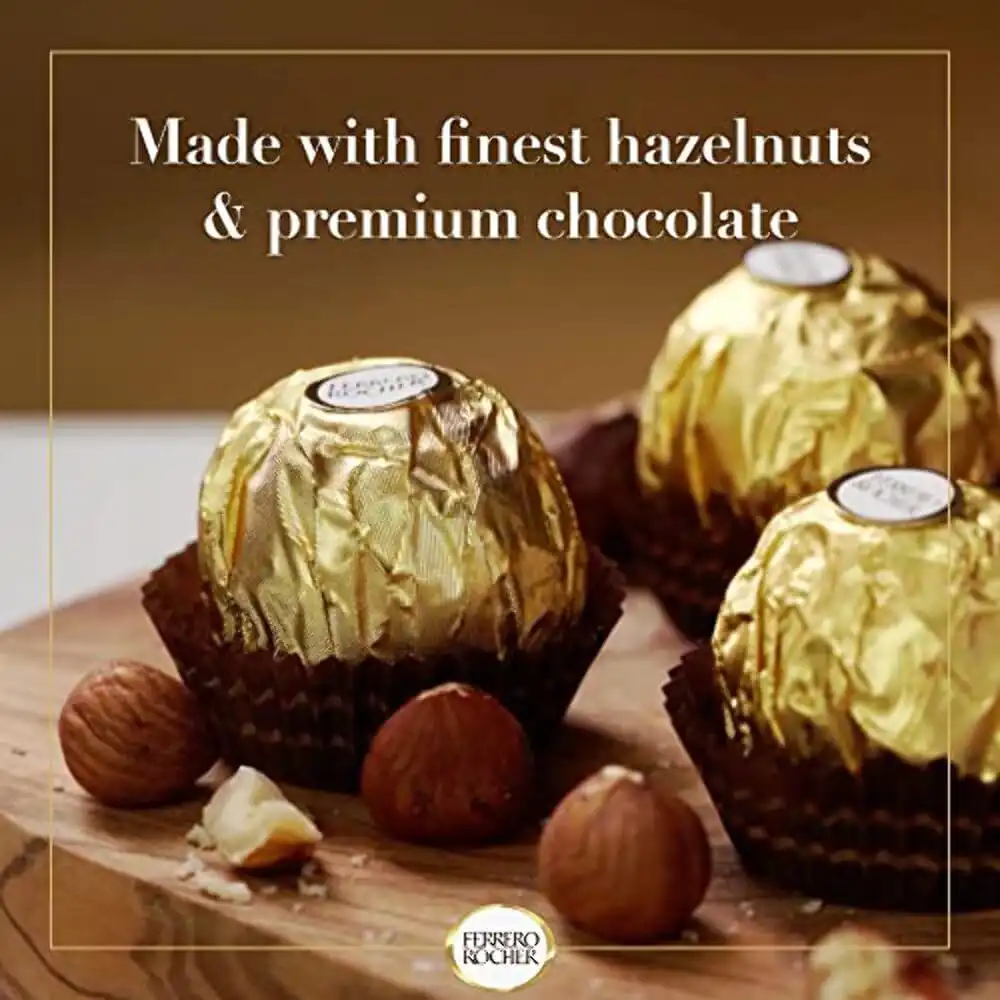 Ferrero Rocher Cioccolato al Latte con Nocciole 300g Confezione Regalo
