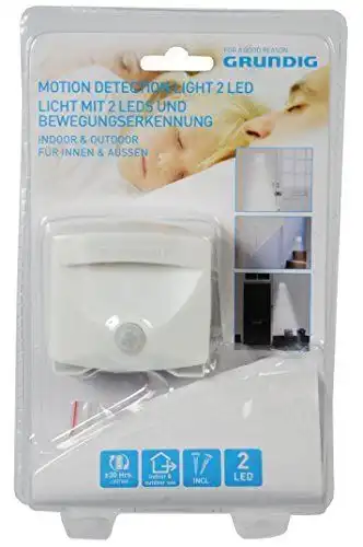 Lampada Per Interno Ed Esterno Con Luce Led e Sensore di Movimento a Batteria
