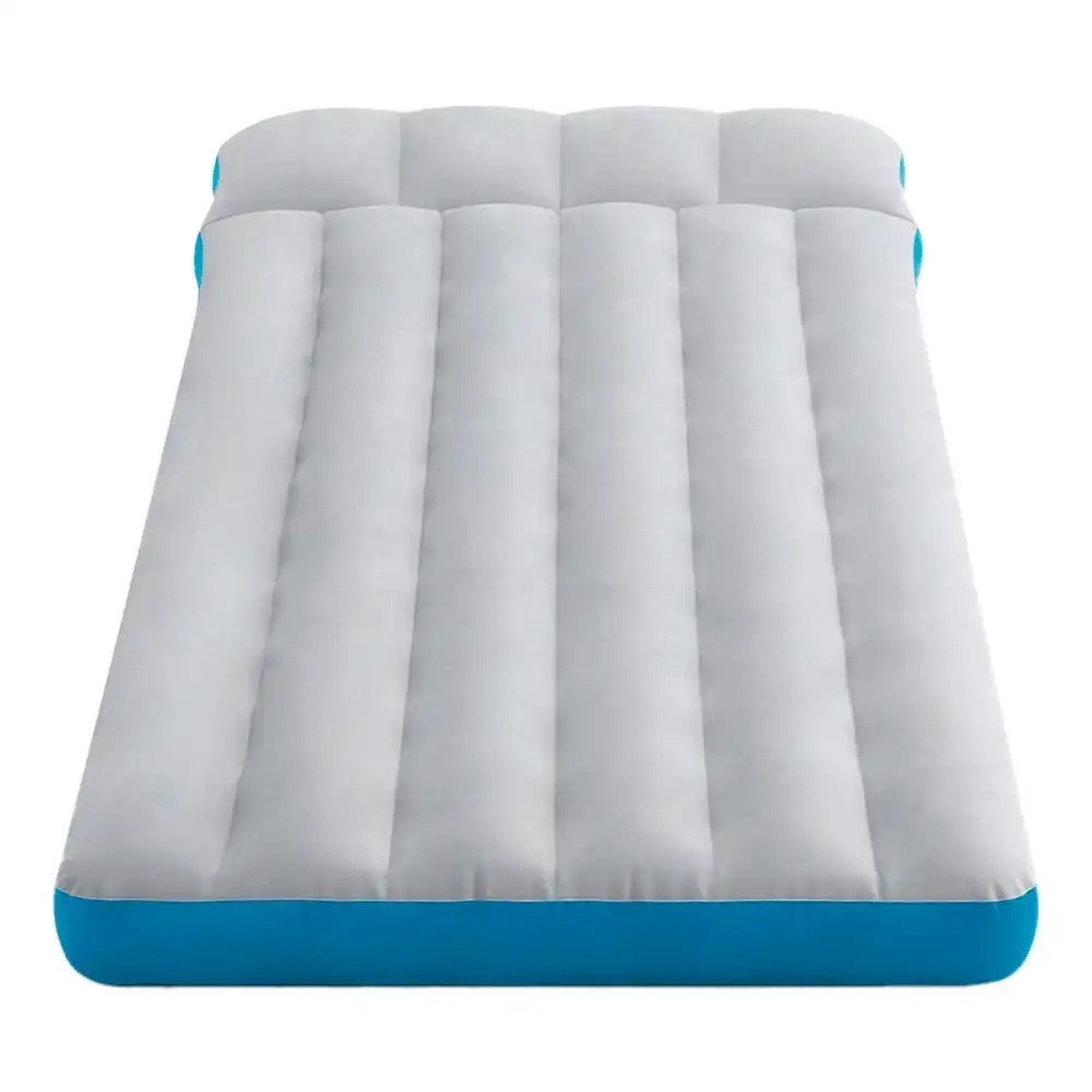 Materasso Gonfiabile Singolo Intex Laminato Campeggio Camping 72x189x20 cm
