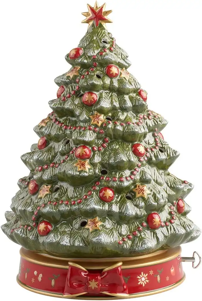 Villeroy & Boch Toy's Delight a forma di Albero di Natale con Carillon 33cm