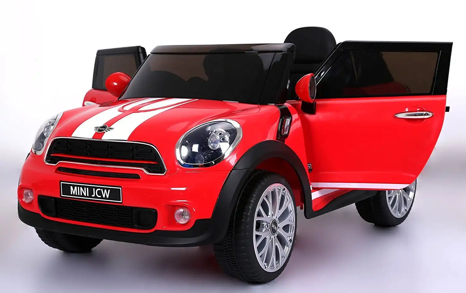 Auto Macchina Elettrica Mini Paceman Rossa 12V 1 Posto Per Bambini