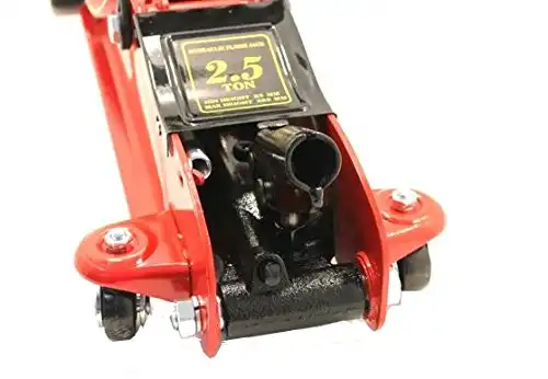 Cric Idraulico 2,5T Carrello Sollevatore Basso Professionale Crick 2.5 Ton