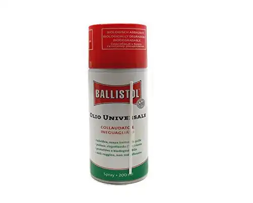 Spray Olio 200 ML Lubrificante Detergente Anti Ruggine per Gomma Pelle Armi