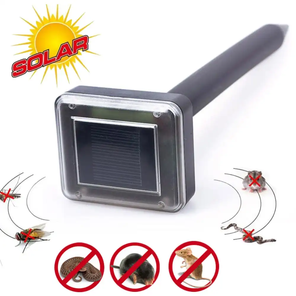 Scaccia Talpe Repellente A Ultrasuoni Energia Solare Anti Talpe Topi Roditori