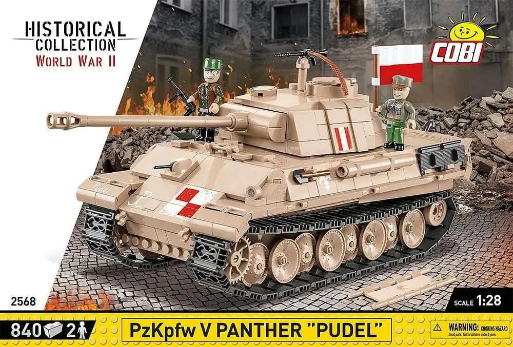 Cobi Costruzioni Militari Carro Armato Panzer V Panther 840 pezzi Scala 1:28