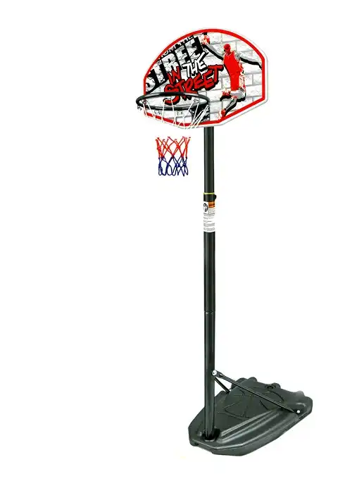 Canestro da Basket con Piantana e Tabellone Regolabile Giocare a Pallacanestro