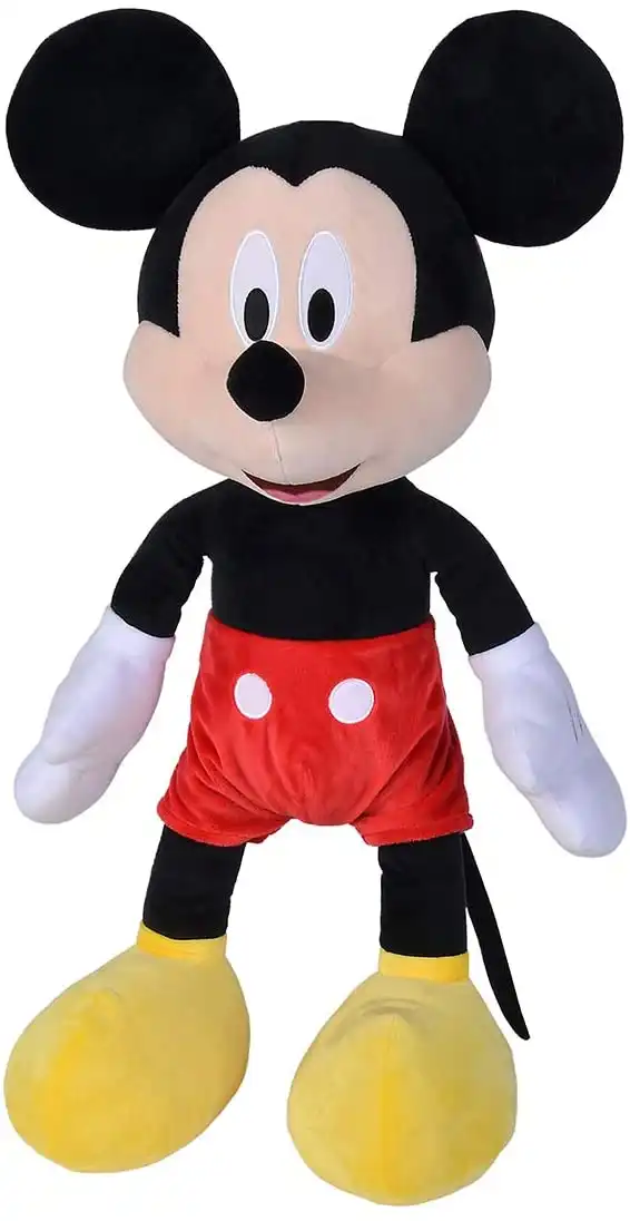 Disney Topolino cm 60 Peluche Mickey Mouse Pupazzo Morbido per Bambini