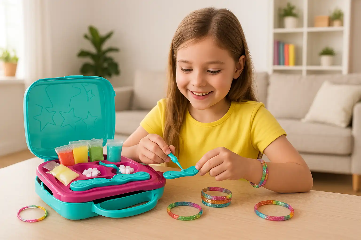 Blazelets Valigetta Per Creare Gioielli Gommosi Con Solo Acqua Gioco Bambine