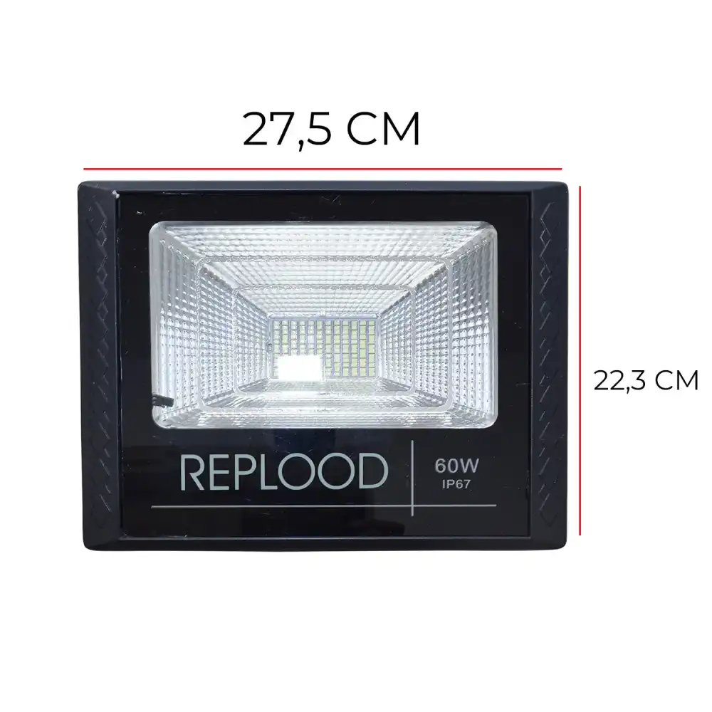Faro Led 200W Con Pannello Solare Crepuscolare + Telecomando IP67 200 W