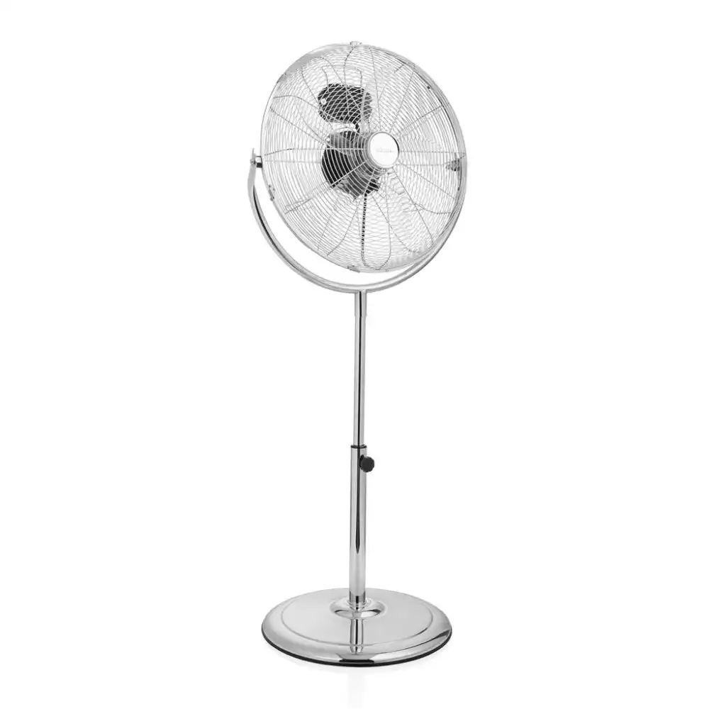 Ventilatore a Piantana in Metallo 100W con 3 Velocita' 5 Pale Diametro 46cm