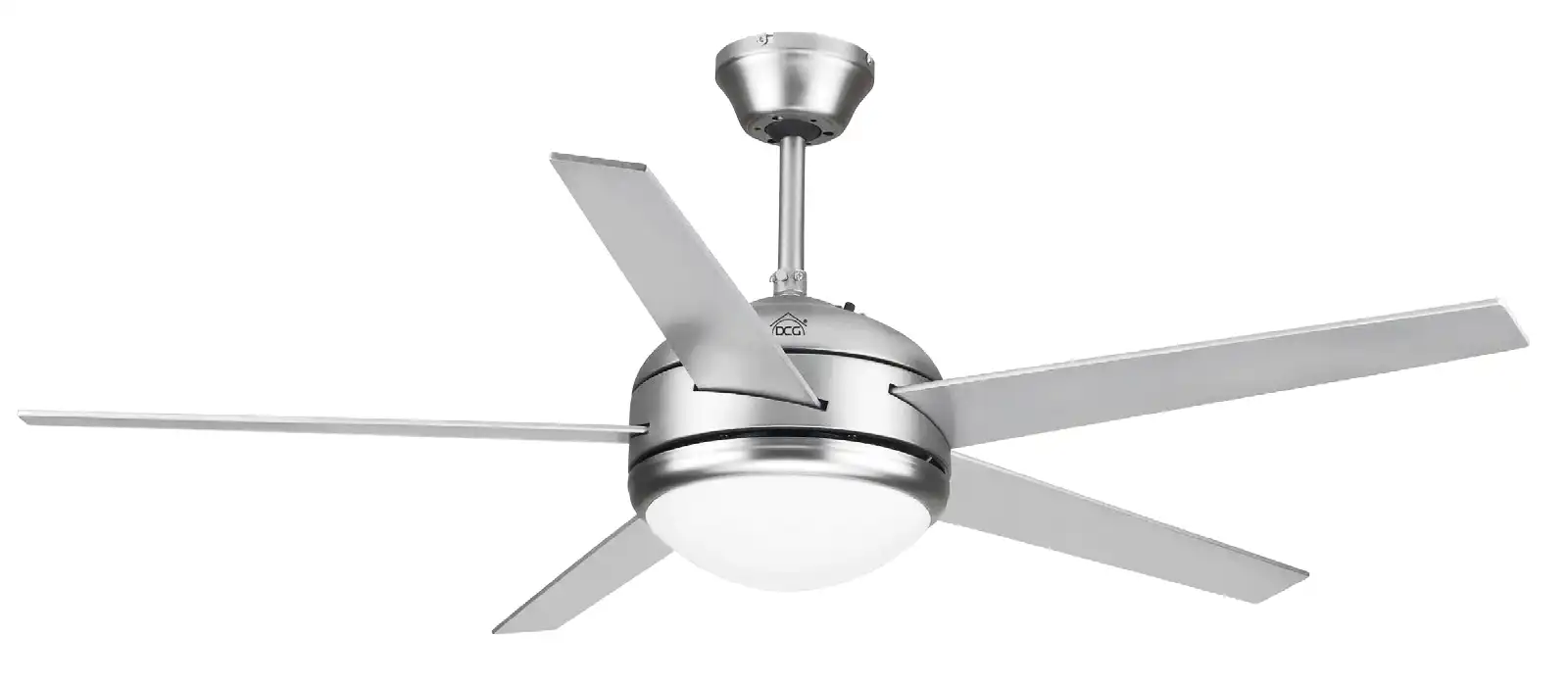 Ventilatore da a Soffitto Casa Ufficio con 5 Pale Luce e Telecomando 3 Velocita'