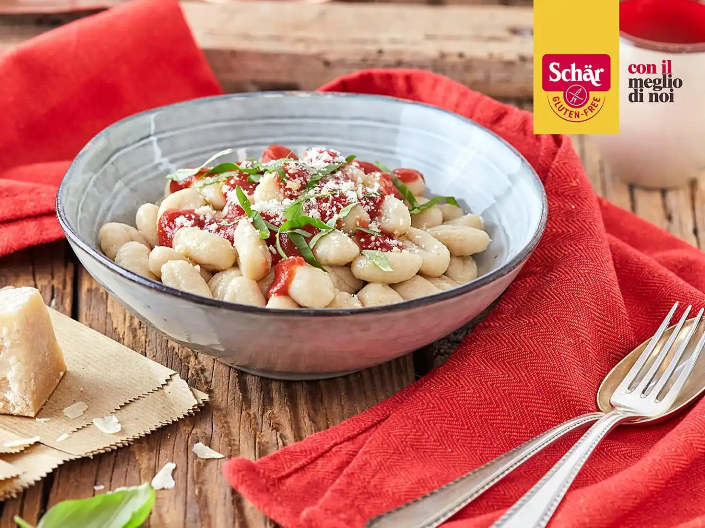 6x Schar Gnocchi di Patate Senza Glutine e Senza Olio di Palma Vegano 6x300gr