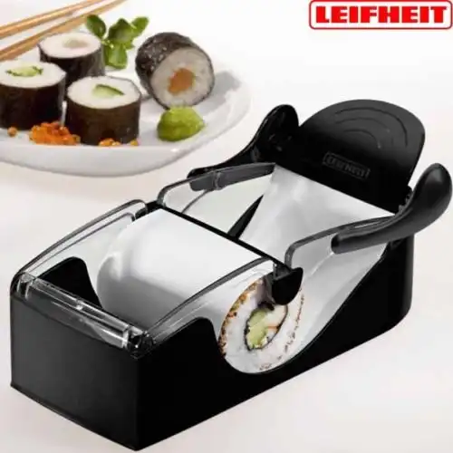 Leifheit Macchina per Involtini Arrotola Sushi Cucina Cibo Mangiare Cinese