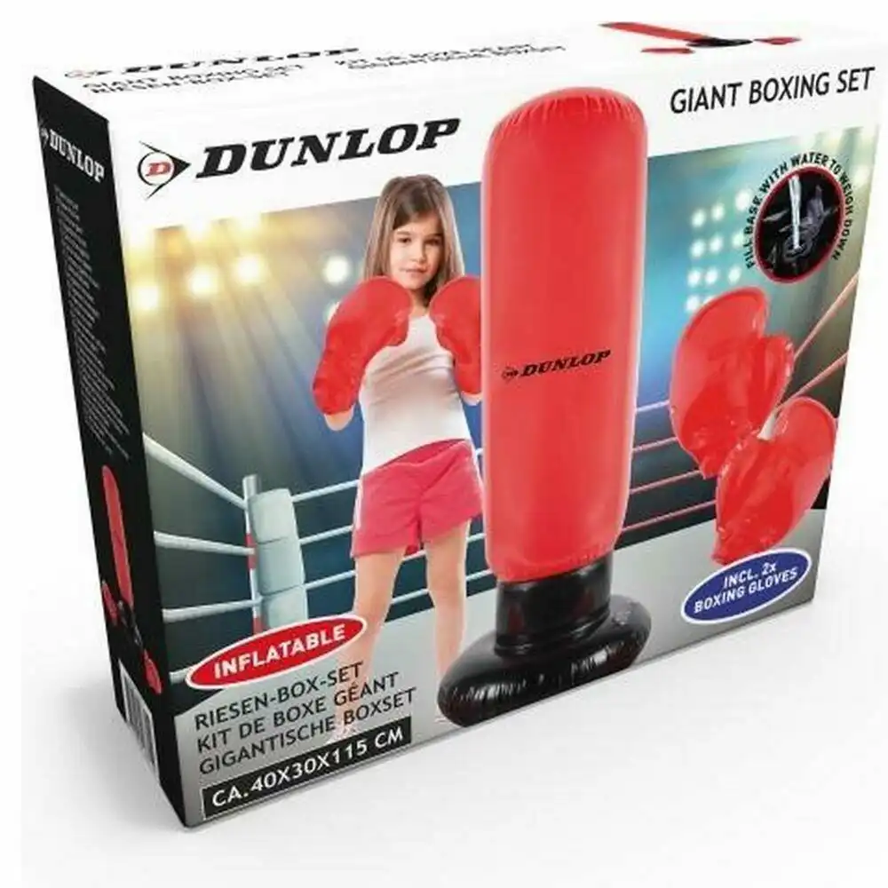 Boxing Set Gonfiabile con Sacco e Guanti da Pugilato Giocattolo Bambini 115cm