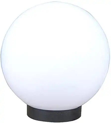 Velamp Sfera APOLUX SPH250 Globo Lampione per Esterno in PMMA Bianco E27