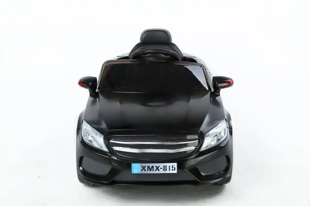 Auto Macchina Elettrica Per Bambini Babyfun 12V Nero 1 Posto Con Telecomando
