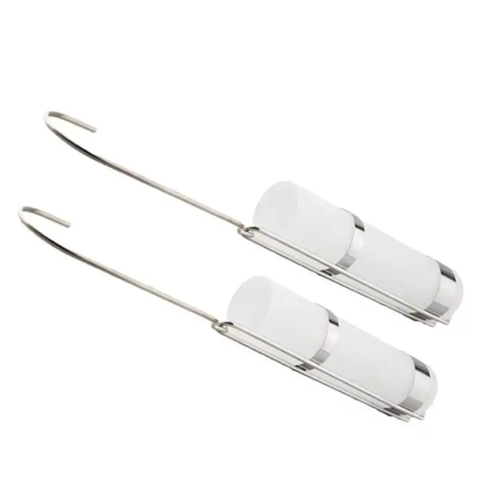 Evaporatore Umidificatore per Termosifone in Acciaio e Vetro Set 2 Evaporatori