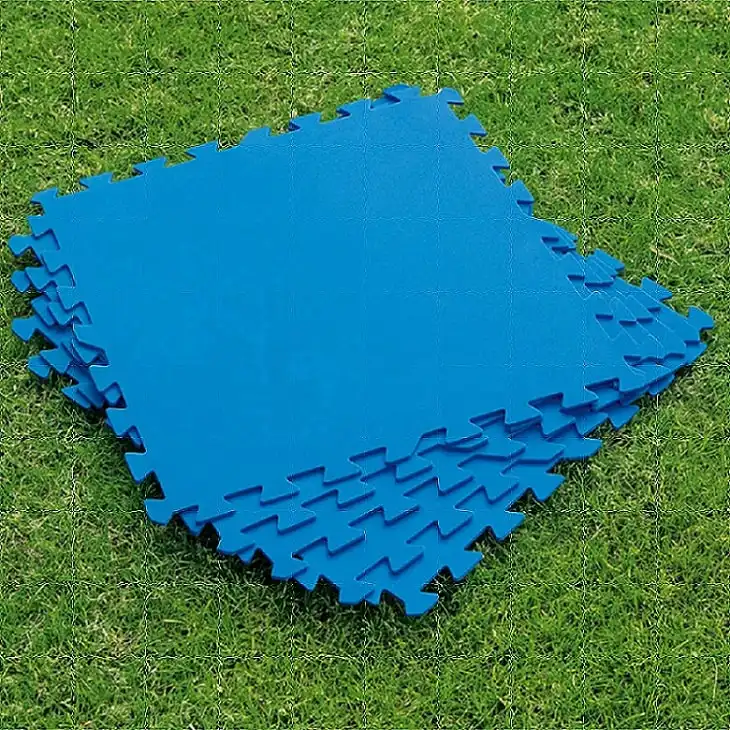 Tappeto tappetino base piscina fuori terra puzzle mattonella 50X50cm 9pz Bestway