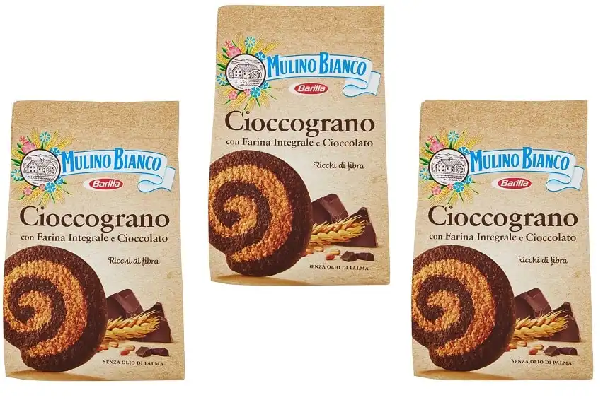 3 Confezioni Mulino Bianco Biscotti Frollini Cioccograno da 330gr