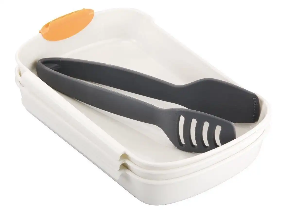 Set Per Impanare Contenitore Impanatura Pane Grattugiato e Farinatura Tescoma
