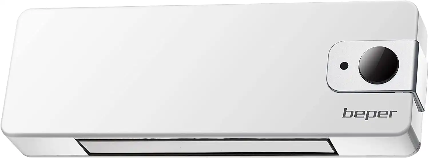 Termoventilatore da Parete con Elementi in Ceramica Termostato e Display LED