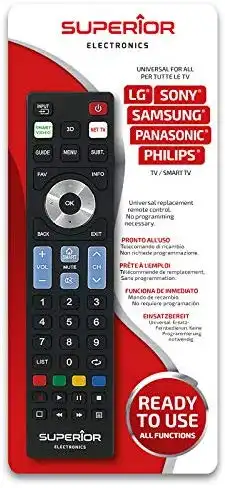 Telecomando Compatibile con Tutti i Televisori Lg Samsung Sony Philips Panasonic