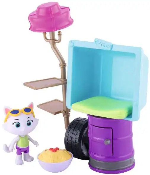 Gioco 44 Gatti Playset dei Buffycats Con Personaggio 8cm Incluso 3 Varianti 3+