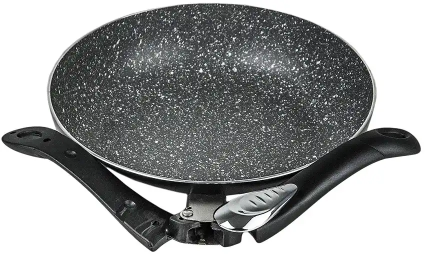 Aeternum Bialetti Industrie Padella con Manico Salvaspazione Antiaderente 28 cm
