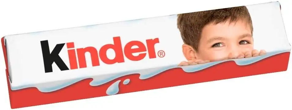 10x Ferrero Kinder Barrette di Cioccolato al Latte 10x100g