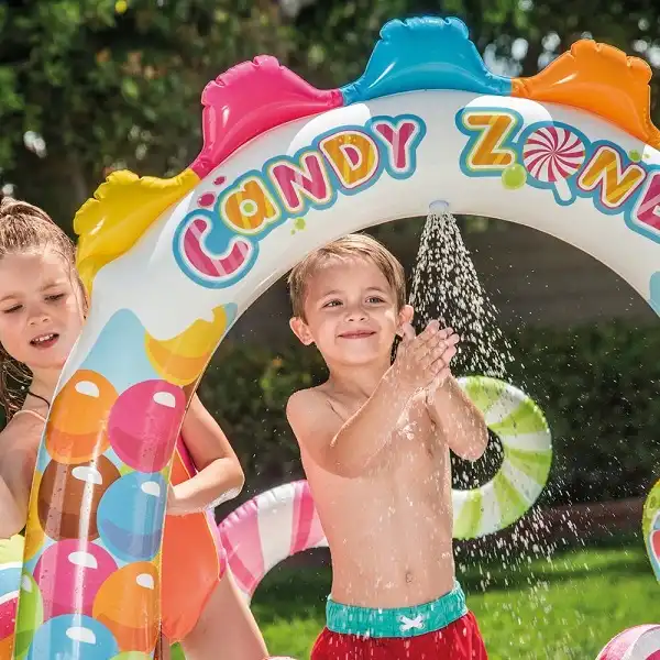 Intex Playcenter Piscina Gonfiabile con Caramelle per Spiaggia Giardino Mare