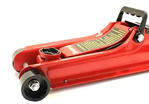 Cric Idraulico 2,5T Carrello Sollevatore Basso Professionale Crick 2.5 Ton