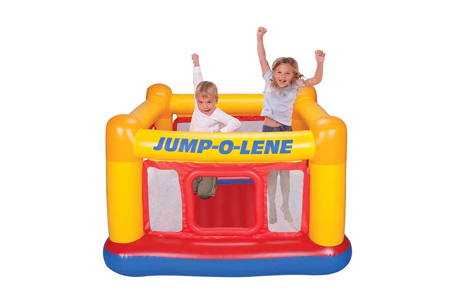 Intex PlayGround Gonfiabile Trampolino Per Salti Gioco Bambini Tappeto Elastico