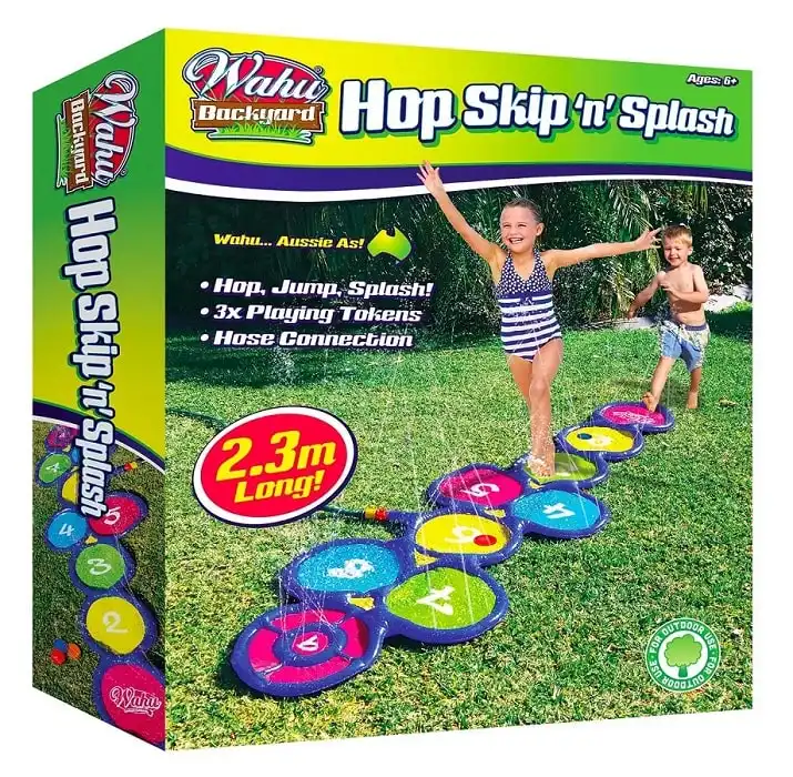 Wahu Hop Skip Splash Gioco della Campana ad Acqua Gioco Bambini 6 anni+