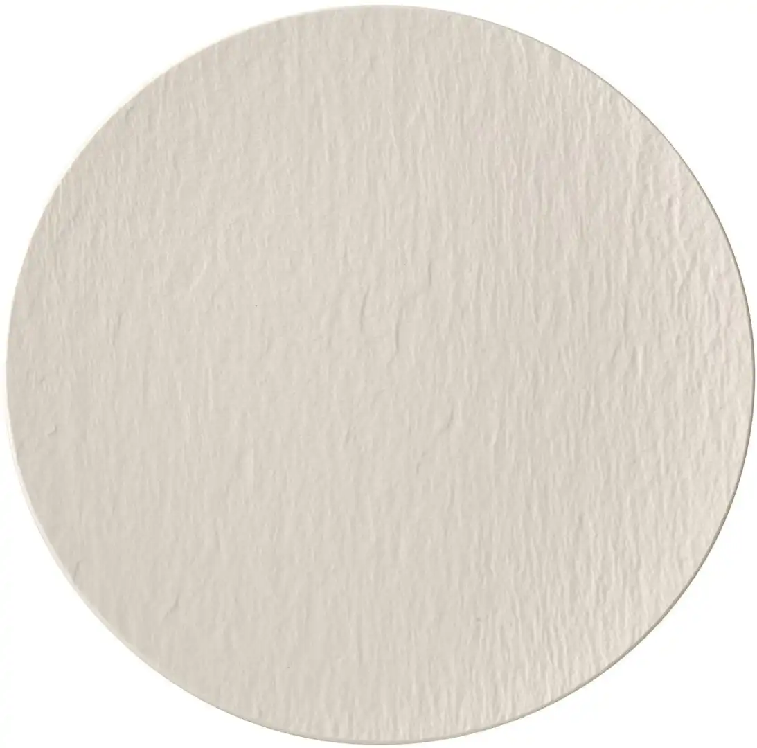 Villeroy&Boch Manufacture Rock blanc Piatto Gourmet 32cm in Porcellana Premium