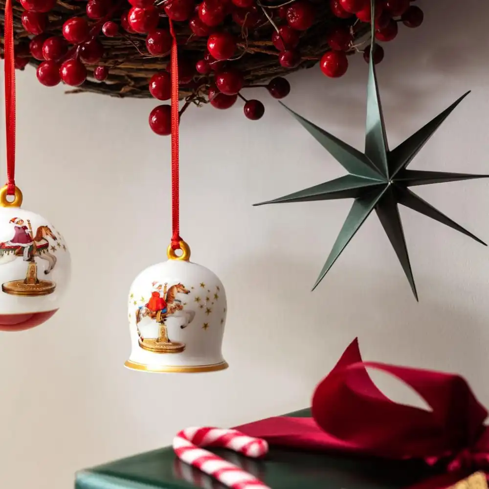 Villeroy & Boch Christmas Edition 2024 Pallina Alberto di Natale in Porcellana