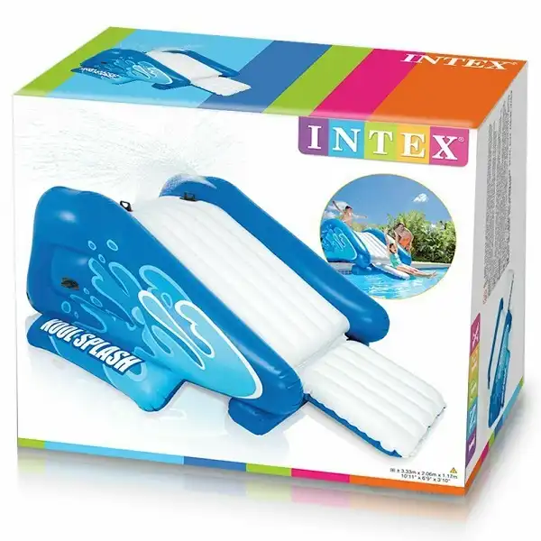Scivolo Gonfiabile Galleggiante Mare Piscina Spiaggia 333x206x117 cm Acqua