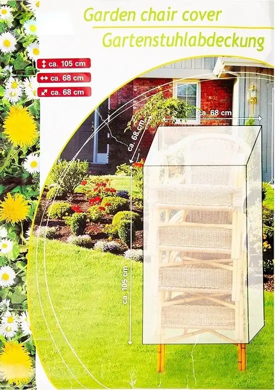 Telo Copertura Mobile Copri Mobile Da Giardino 68x68x105 CM Mobili Per Giardino