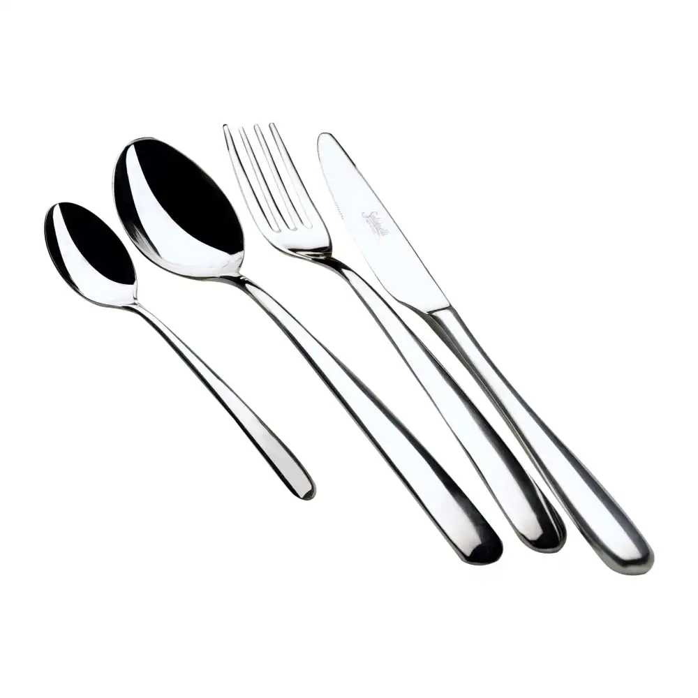 Set 24 Pezzi Posate Salvinelli Modello Style Posata In Acciaio Inox 18/10 2,5 mm