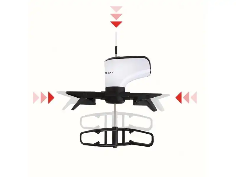 Mescolatore Automatico Regolabile per Pentole Batteria a Litio Ricaricabile
