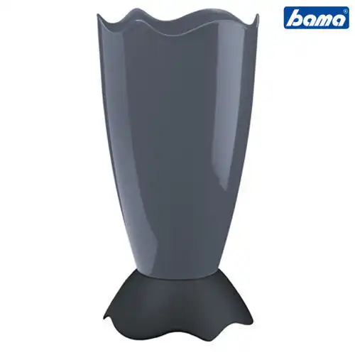 Porta Ombrelli Ombrello a Cilindro in Plastica per Casa Colore Grigio Bama